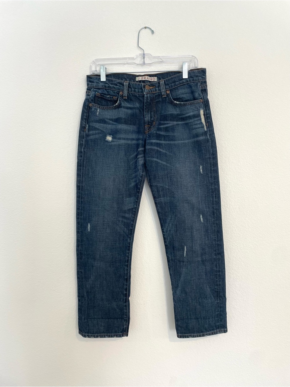J Brand Clyde Boyfriend Crop Women's 25 Jeans